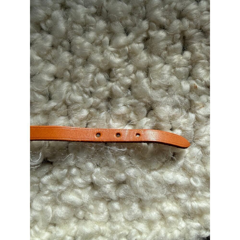 Hermès Hapi Cognac and Silver Triple Tour Bracelet AUTHENTIC comes with box - Picture 4 of 10